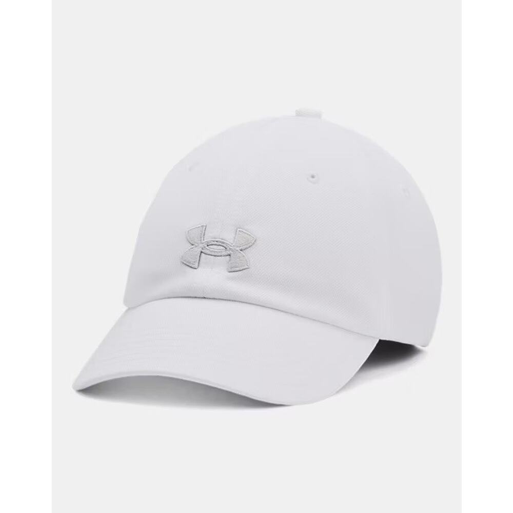 Under Armour UA Blitzing Hat Slideback Gray Embroidered Center Logo Lightweight